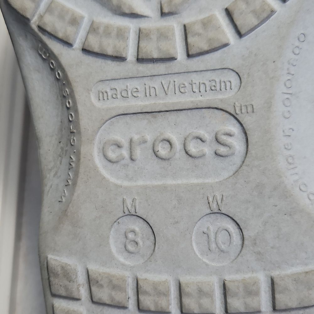 Crocs Baya Lined Multicolor Unisex Clogs Men's 8/ Women's 10 - Picture 6 of 7